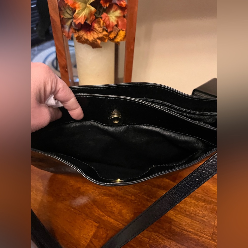 Maryann Rosenfeld Leather Crossbody Bag View 6